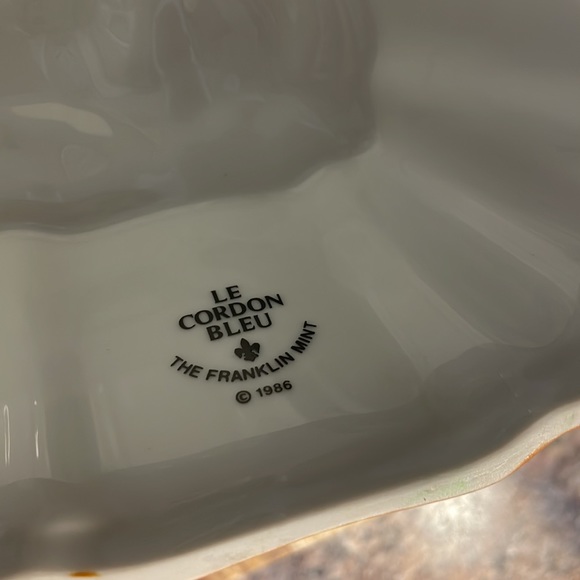 The Franklin Mint 1986 Le Cordon Bleu Goose Wall Hanging - Picture 3 of 3